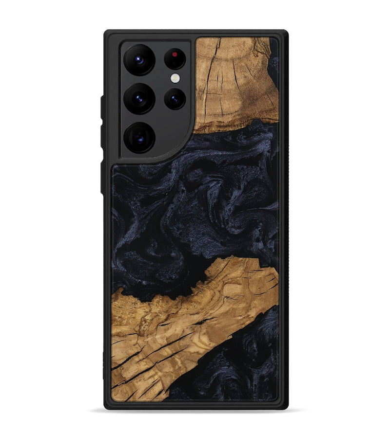 Galaxy S22 Ultra Wood Phone Case - Yareli (Ancient Olive, 801686)