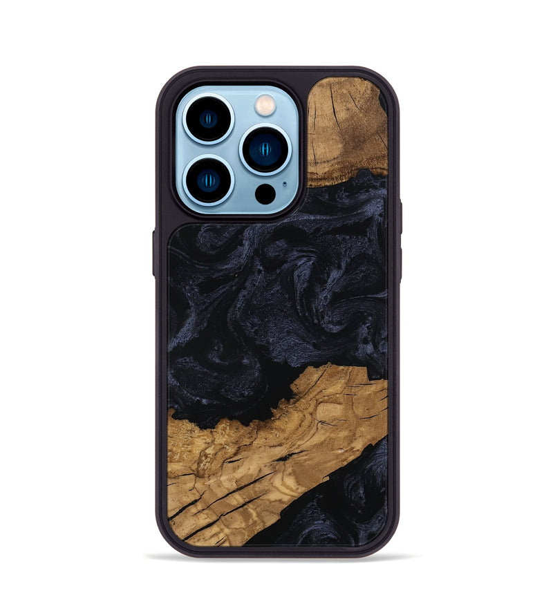 iPhone 14 Pro Wood Phone Case - Yareli (Ancient Olive, 801686)