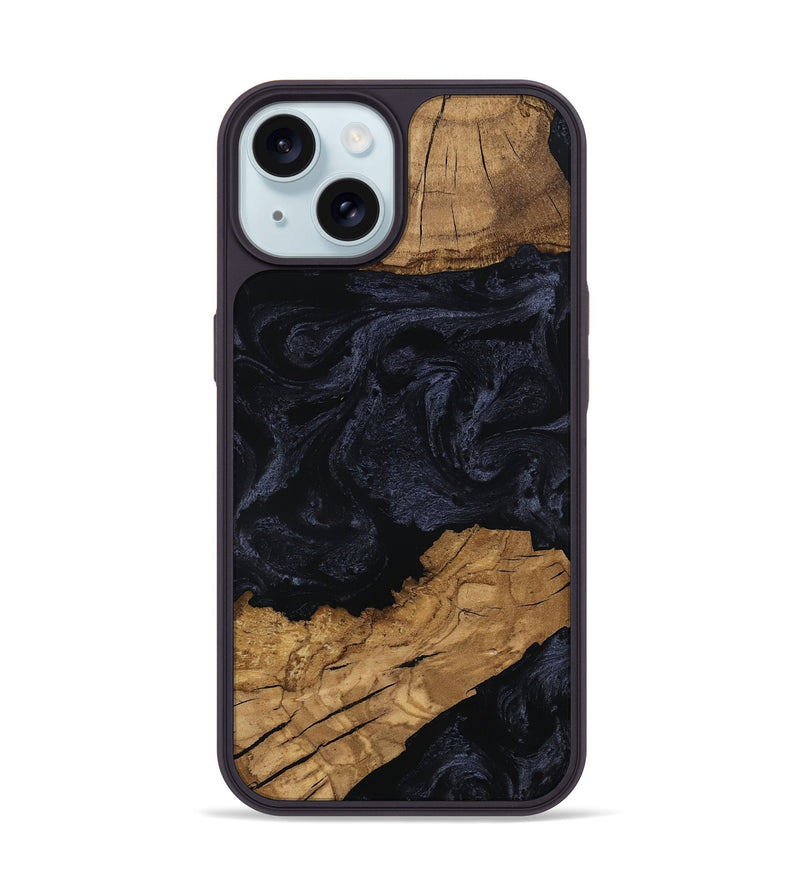 iPhone 15 Wood Phone Case - Yareli (Ancient Olive, 801686)