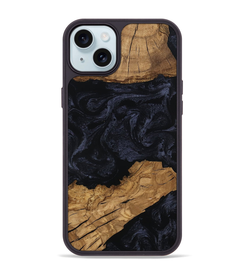 iPhone 15 Plus Wood Phone Case - Yareli (Ancient Olive, 801686)