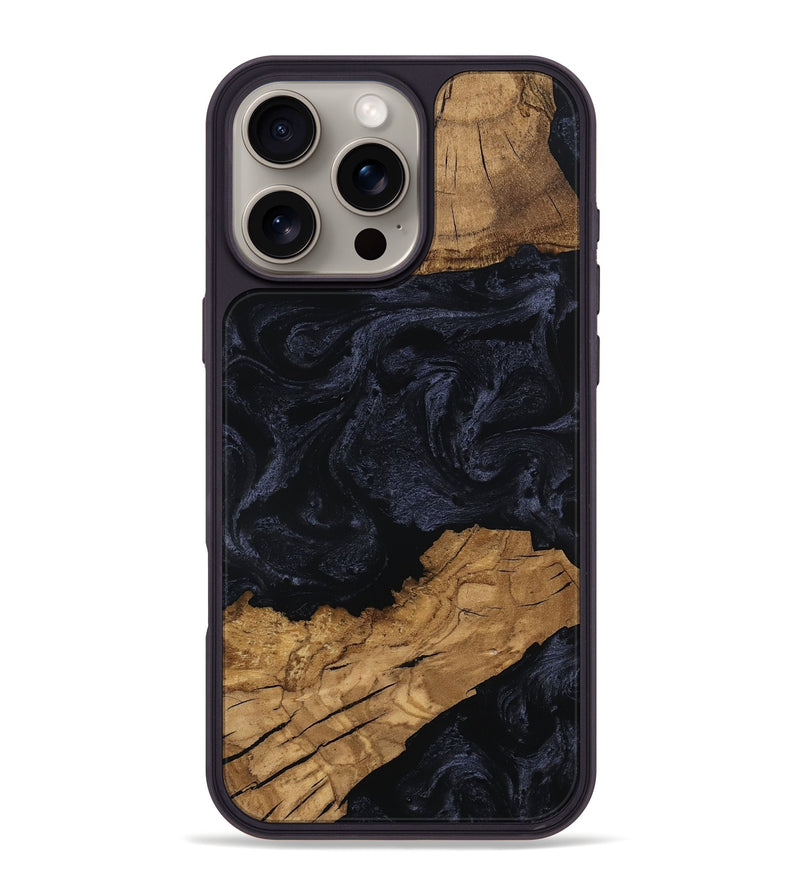 iPhone 16 Pro Max Wood Phone Case - Yareli (Ancient Olive, 801686)