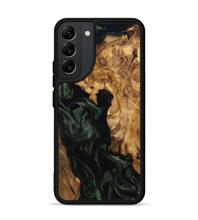 Galaxy S22 Plus Wood Phone Case - Kameron (Ancient Olive, 801687)