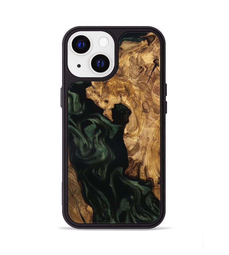 iPhone 13 Wood Phone Case - Kameron (Ancient Olive, 801687)