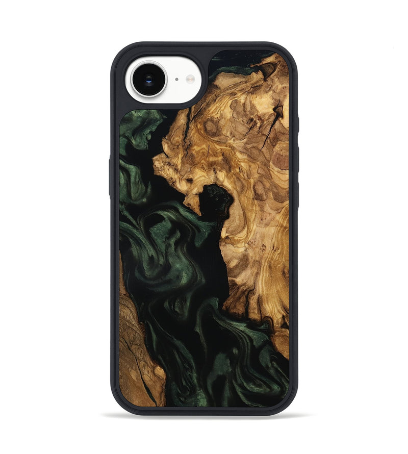 iPhone 16e Wood Phone Case - Kameron (Ancient Olive, 801687)