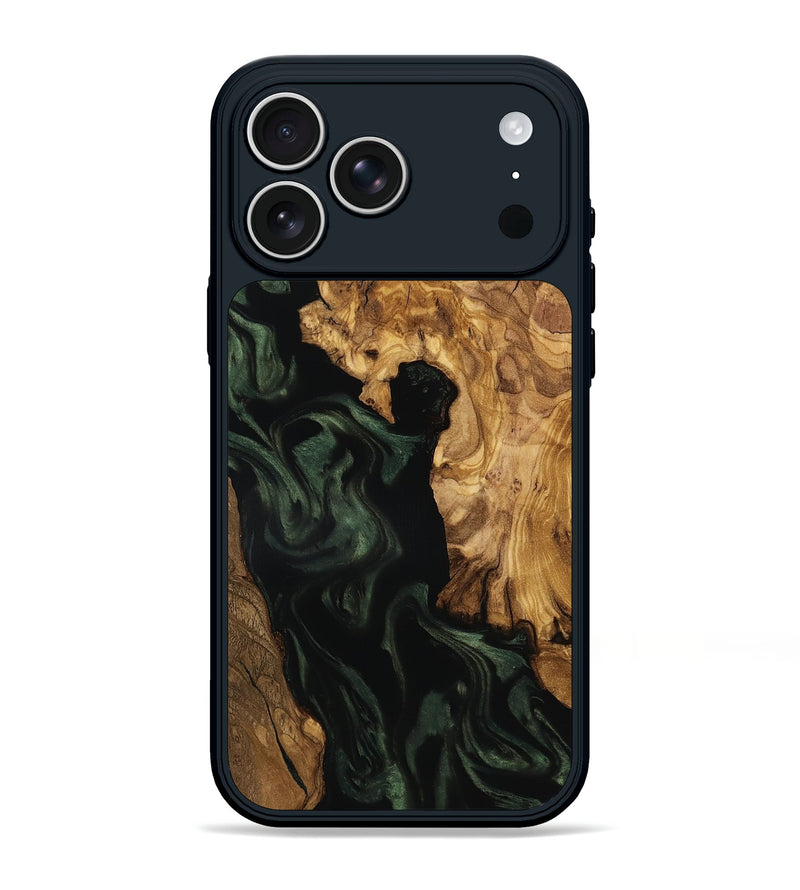 iPhone 17 Pro Max Wood Phone Case - Kameron (Ancient Olive, 801687)