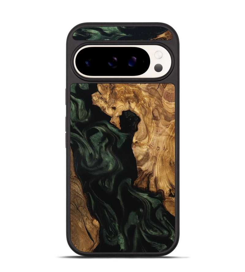 Pixel 9 Pro Wood Phone Case - Kameron (Ancient Olive, 801687)
