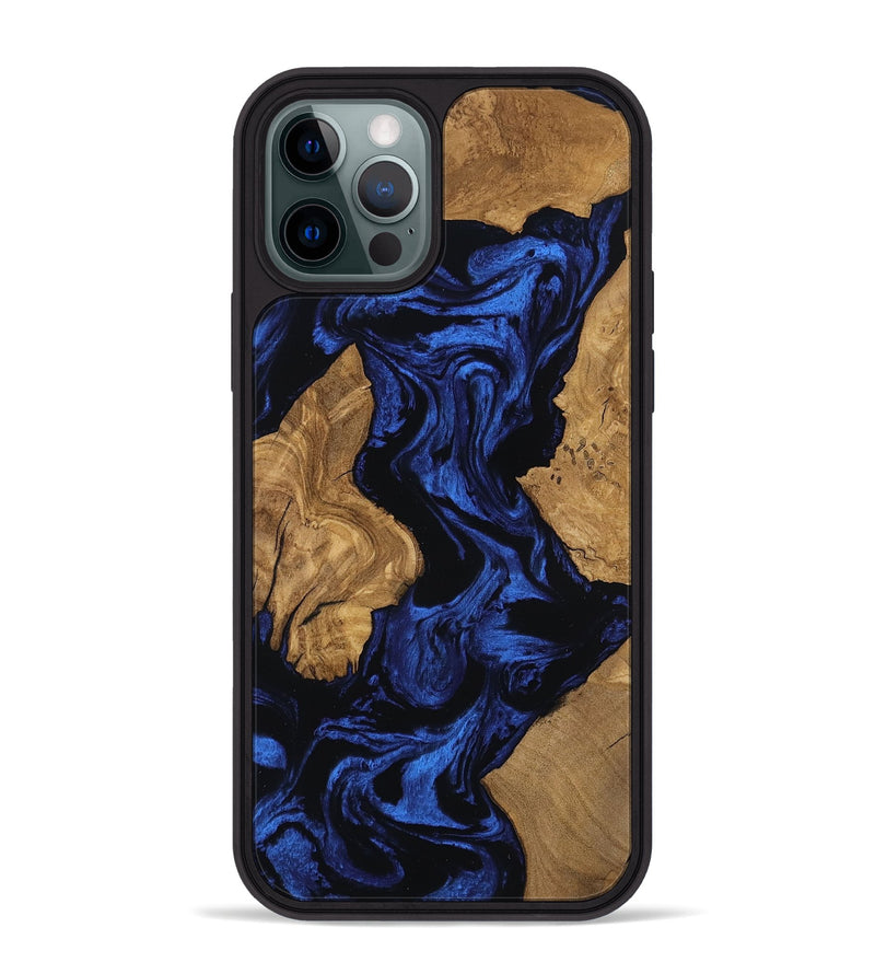 iPhone 12 Pro Max Wood Phone Case - Jenna (Ancient Olive, 801688)