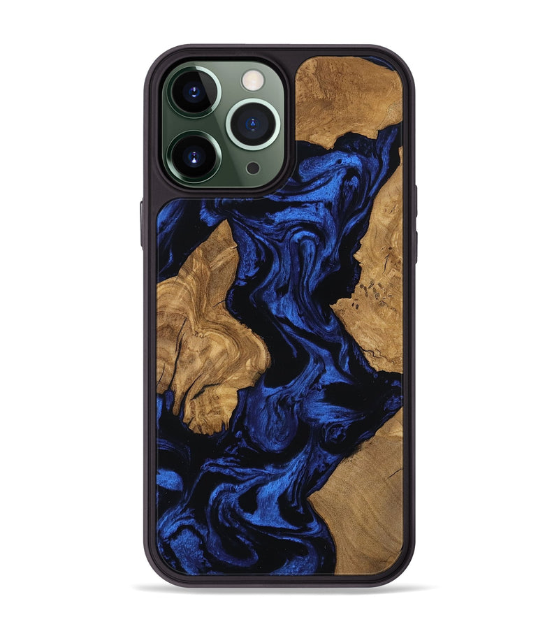 iPhone 13 Pro Max Wood Phone Case - Jenna (Ancient Olive, 801688)