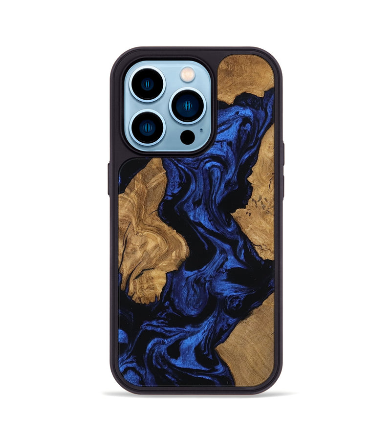 iPhone 14 Pro Wood Phone Case - Jenna (Ancient Olive, 801688)