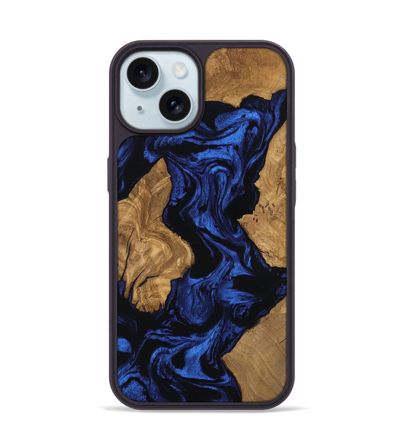 iPhone 15 Wood Phone Case - Jenna (Ancient Olive, 801688)