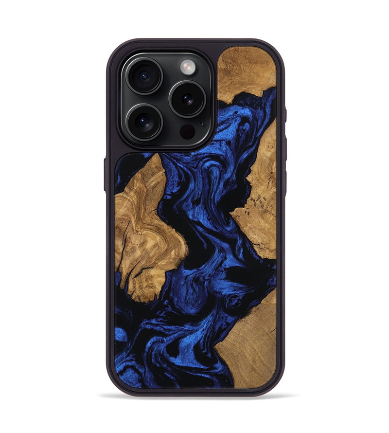iPhone 15 Pro Wood Phone Case - Jenna (Ancient Olive, 801688)