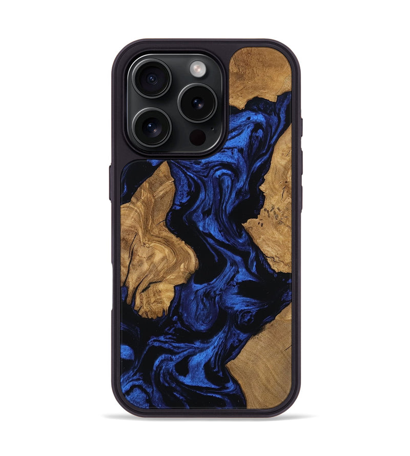 iPhone 16 Pro Wood Phone Case - Jenna (Ancient Olive, 801688)