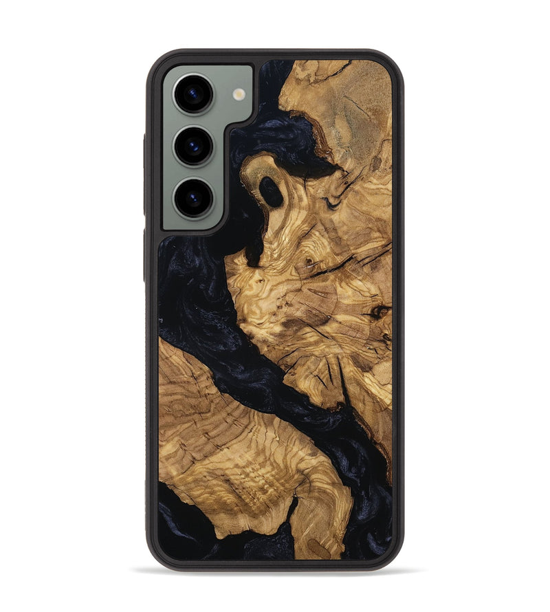 Galaxy S23 Plus Wood Phone Case - Hali (Ancient Olive, 801689)