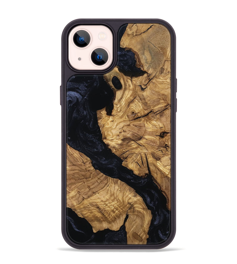 iPhone 14 Plus Wood Phone Case - Hali (Ancient Olive, 801689)