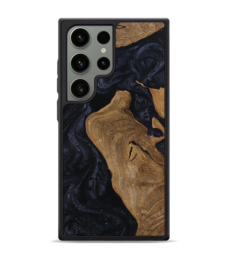 Galaxy S24 Ultra Wood Phone Case - Hailie (Ancient Olive, 801690)