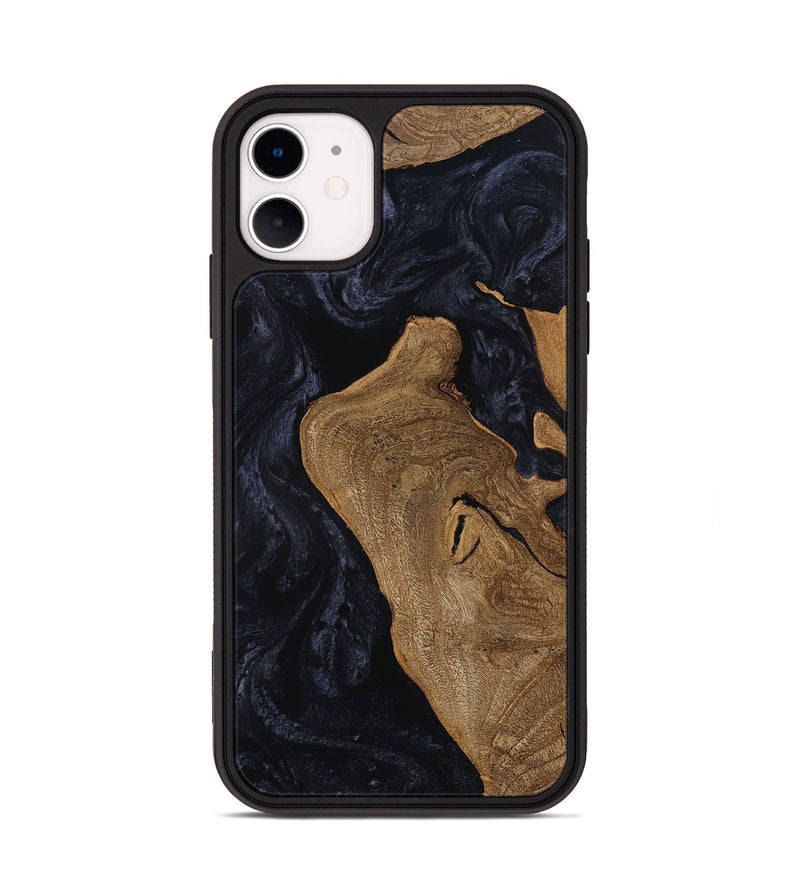 iPhone 11 Wood Phone Case - Hailie (Ancient Olive, 801690)