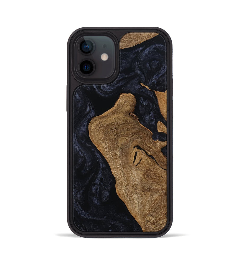 iPhone 12 Wood Phone Case - Hailie (Ancient Olive, 801690)