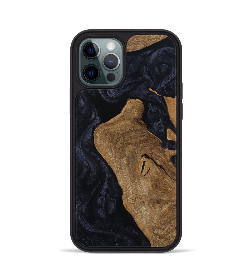 iPhone 12 Pro Wood Phone Case - Hailie (Ancient Olive, 801690)