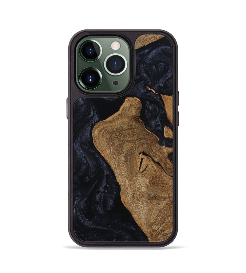 iPhone 13 Pro Wood Phone Case - Hailie (Ancient Olive, 801690)