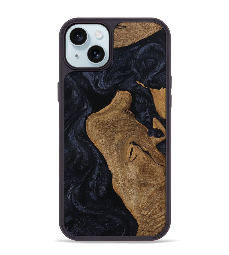 iPhone 15 Plus Wood Phone Case - Hailie (Ancient Olive, 801690)