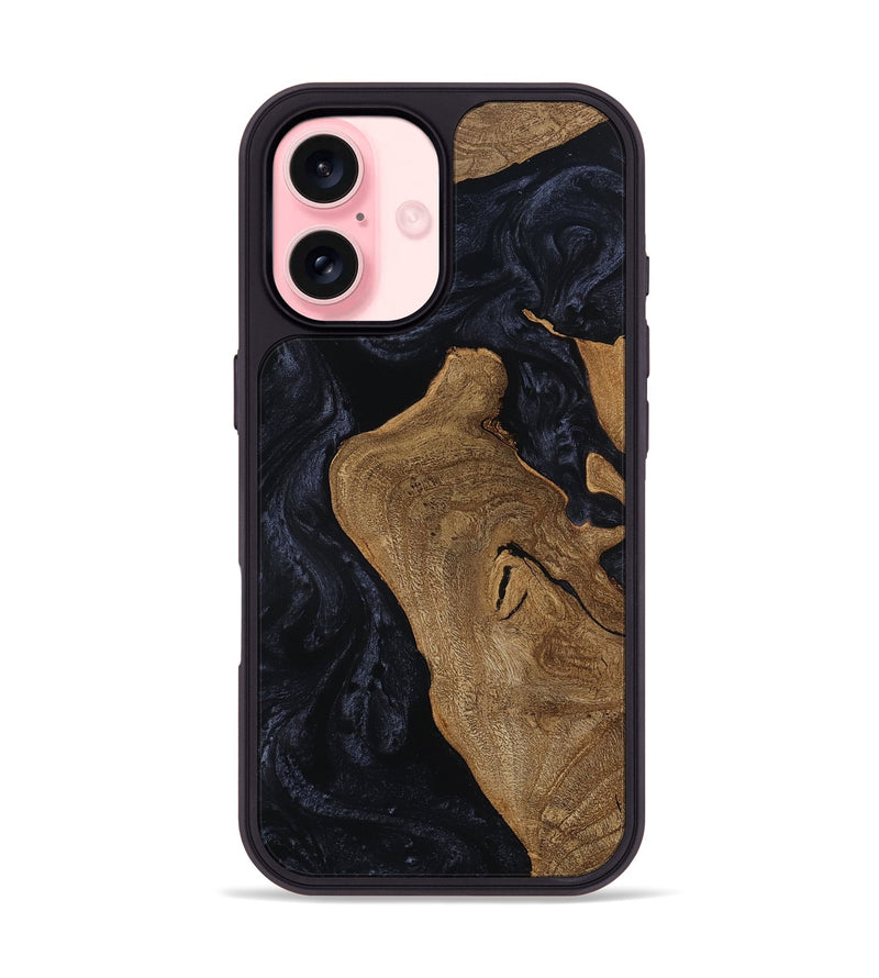 iPhone 16 Wood Phone Case - Hailie (Ancient Olive, 801690)
