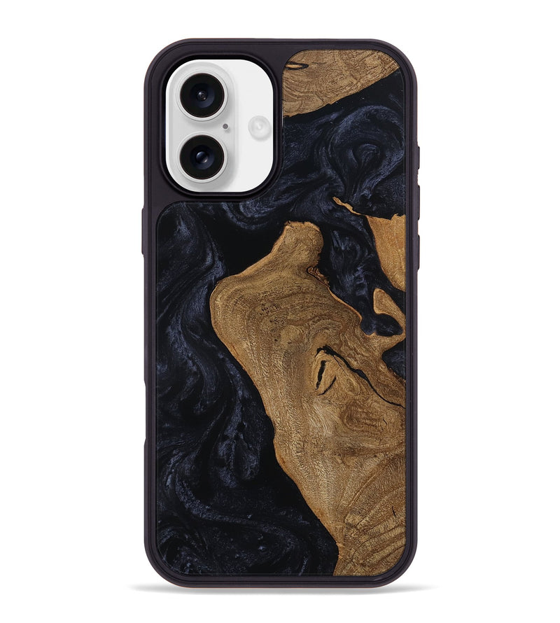 iPhone 16 Plus Wood Phone Case - Hailie (Ancient Olive, 801690)