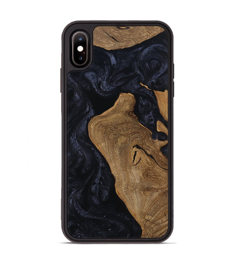 iPhone Xs Max Wood Phone Case - Hailie (Ancient Olive, 801690)