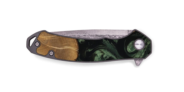 EDC Wood Pocket Knife - Cleve (Ancient Olive, 801691)