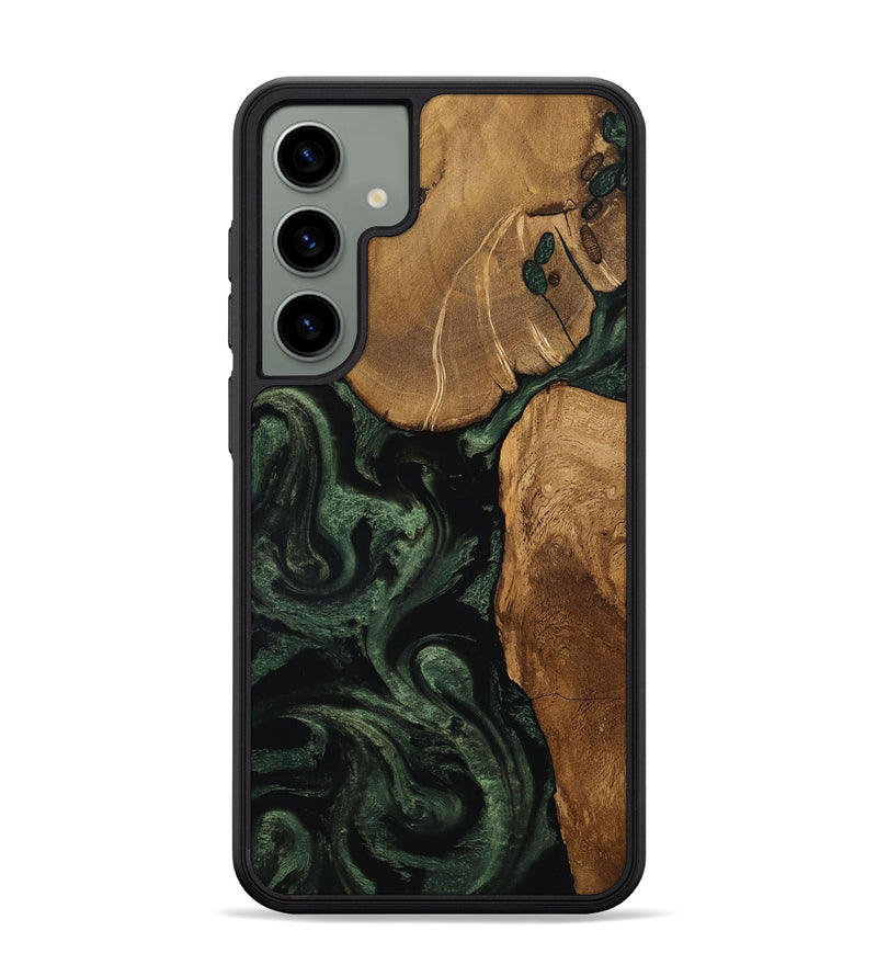 Galaxy S24 Plus Wood Phone Case - Cleve (Ancient Olive, 801691)