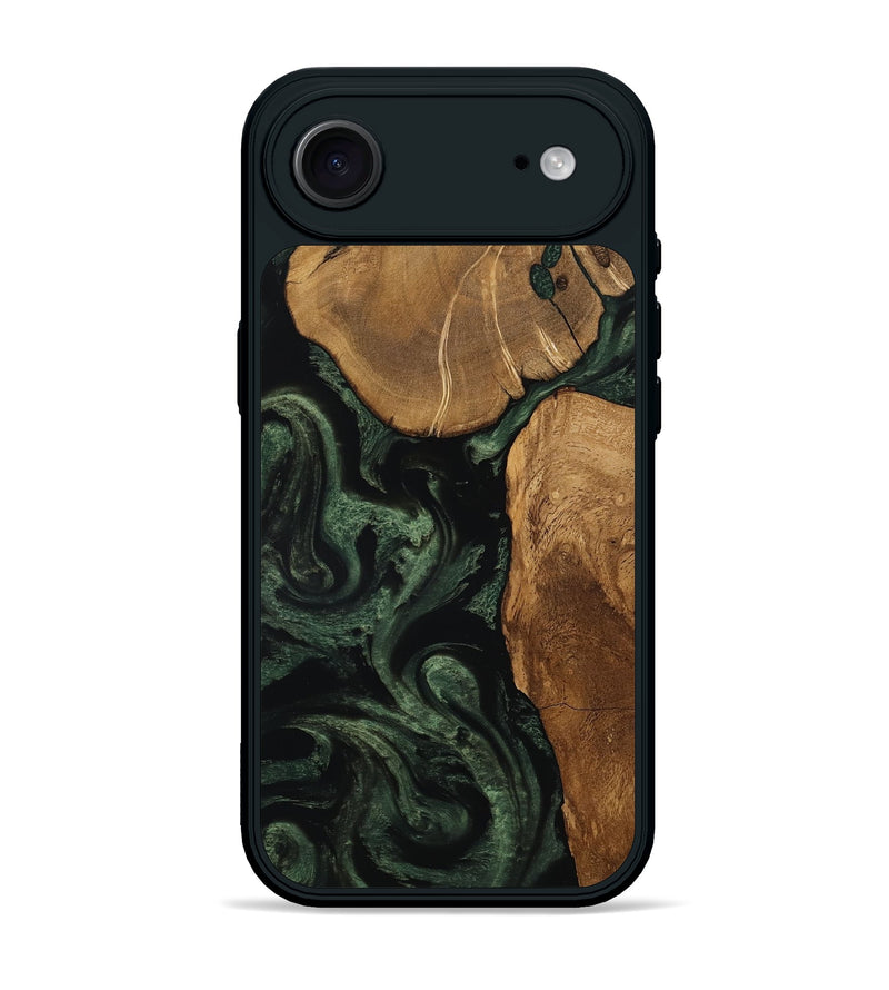 iPhone 17 Air Wood Phone Case - Cleve (Ancient Olive, 801691)