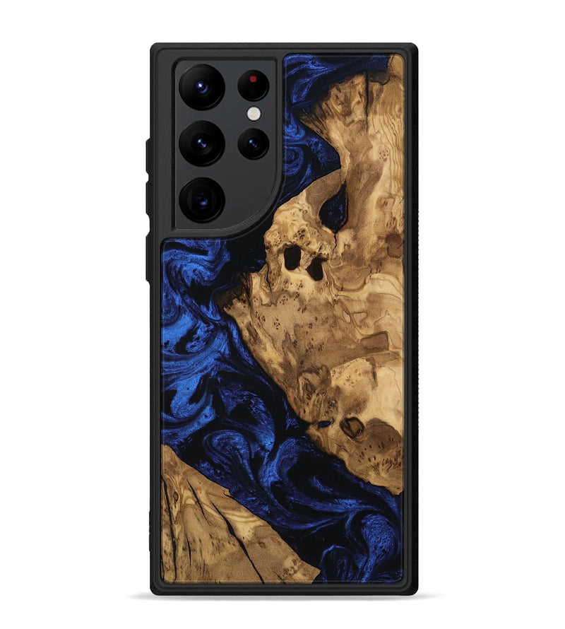 Galaxy S22 Ultra Wood Phone Case - Liberty (Ancient Olive, 801692)