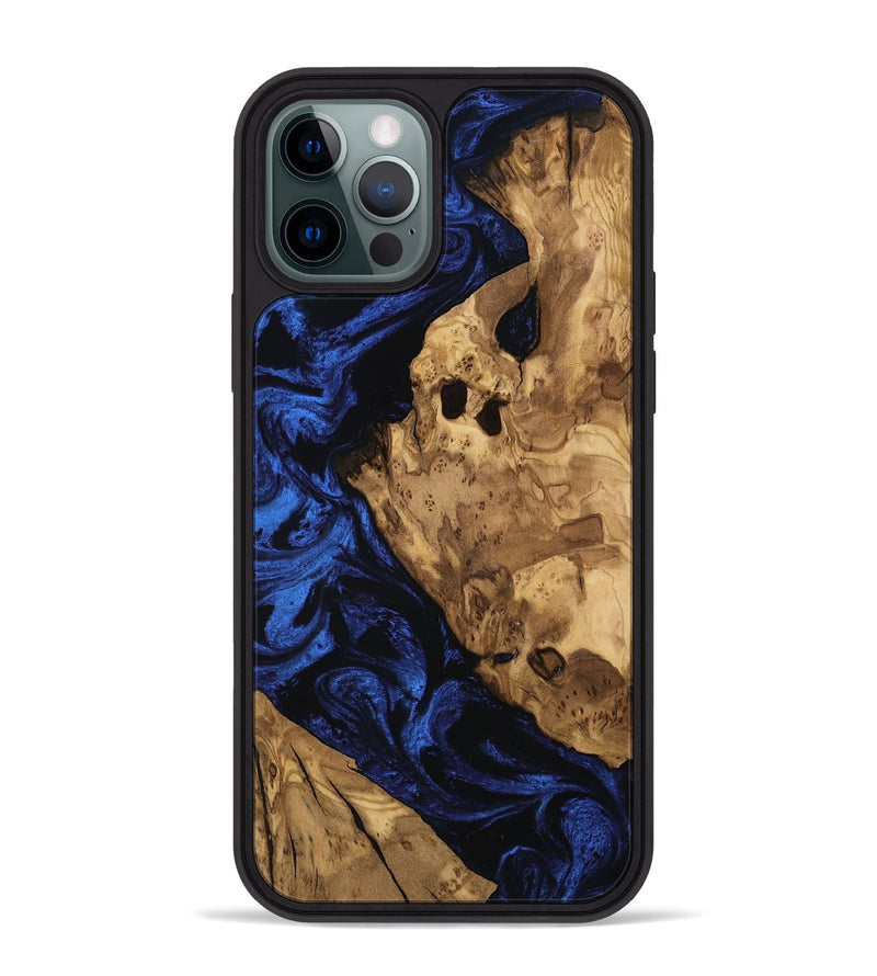 iPhone 12 Pro Max Wood Phone Case - Liberty (Ancient Olive, 801692)