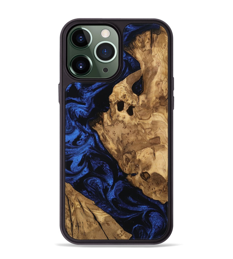 iPhone 13 Pro Max Wood Phone Case - Liberty (Ancient Olive, 801692)