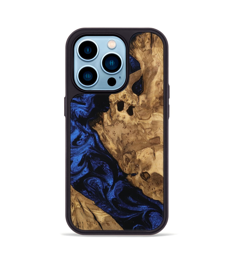 iPhone 14 Pro Wood Phone Case - Liberty (Ancient Olive, 801692)