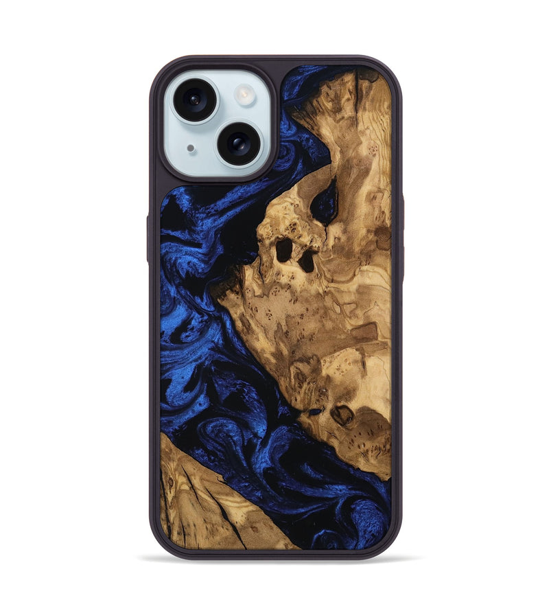 iPhone 15 Wood Phone Case - Liberty (Ancient Olive, 801692)