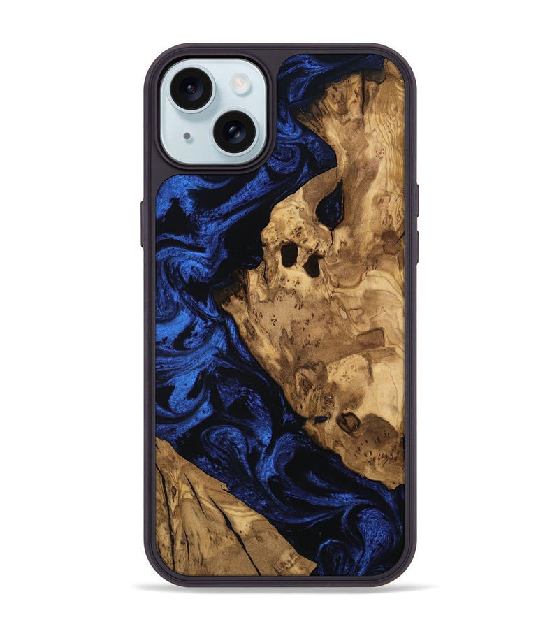 iPhone 15 Plus Wood Phone Case - Liberty (Ancient Olive, 801692)