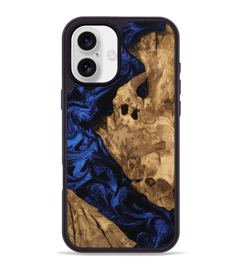 iPhone 16 Plus Wood Phone Case - Liberty (Ancient Olive, 801692)