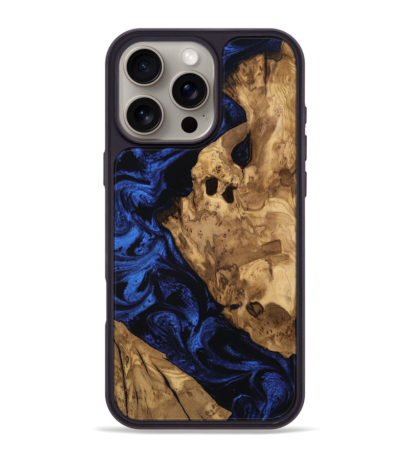 iPhone 16 Pro Max Wood Phone Case - Liberty (Ancient Olive, 801692)