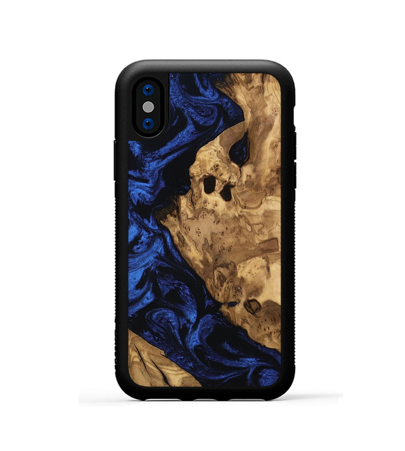 iPhone Xs Wood Phone Case - Liberty (Ancient Olive, 801692)
