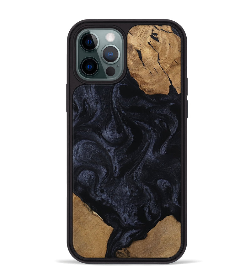 iPhone 12 Pro Max Wood Phone Case - Cannon (Ancient Olive, 801693)