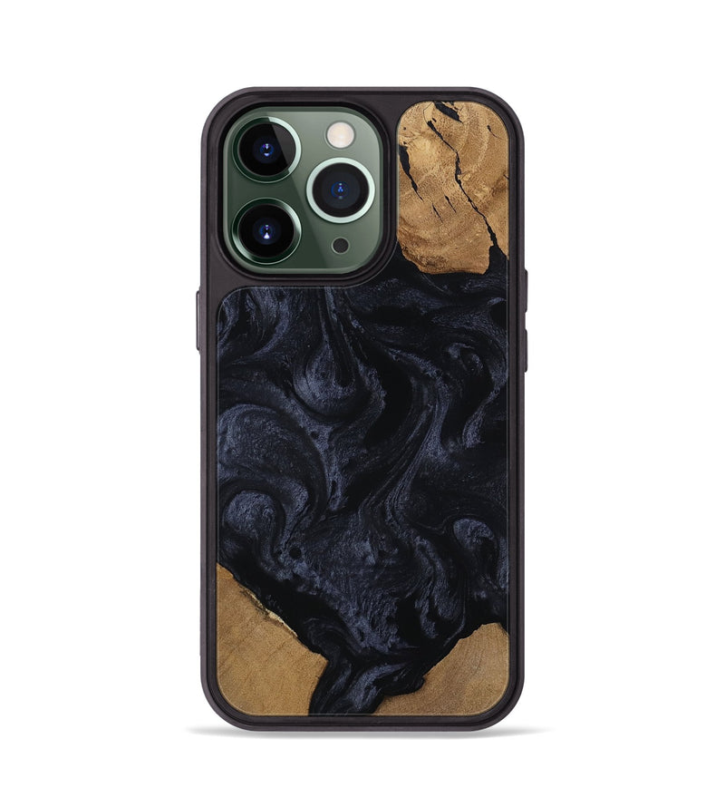 iPhone 13 Pro Wood Phone Case - Cannon (Ancient Olive, 801693)