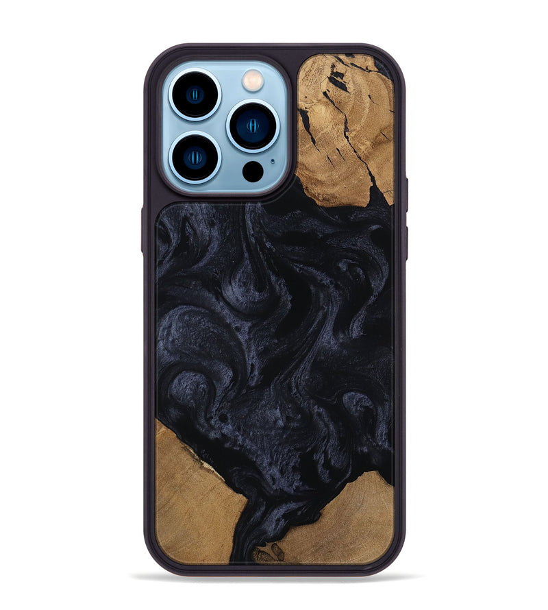 iPhone 14 Pro Max Wood Phone Case - Cannon (Ancient Olive, 801693)