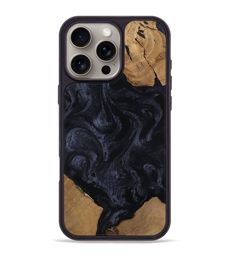 iPhone 16 Pro Max Wood Phone Case - Cannon (Ancient Olive, 801693)