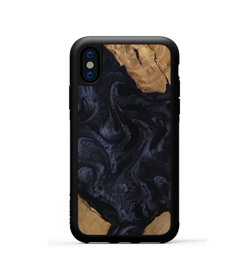 iPhone Xs Wood Phone Case - Cannon (Ancient Olive, 801693)