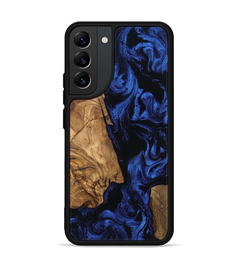 Galaxy S22 Plus Wood Phone Case - Aries (Ancient Olive, 801694)