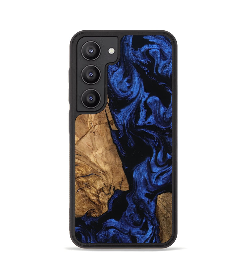 Galaxy S23 Wood Phone Case - Aries (Ancient Olive, 801694)