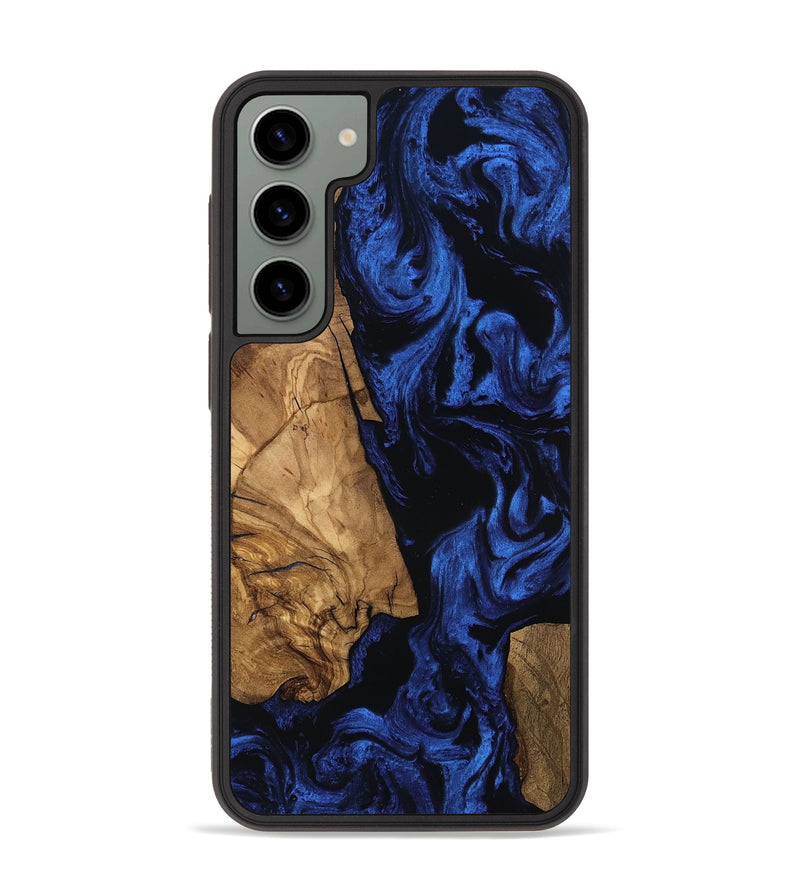 Galaxy S23 Plus Wood Phone Case - Aries (Ancient Olive, 801694)