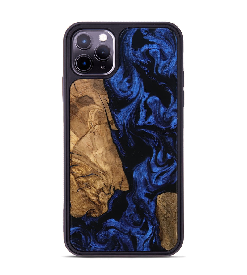 iPhone 11 Pro Max Wood Phone Case - Aries (Ancient Olive, 801694)