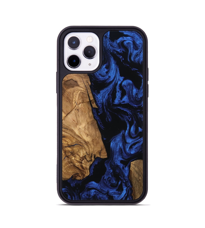 iPhone 11 Pro Wood Phone Case - Aries (Ancient Olive, 801694)
