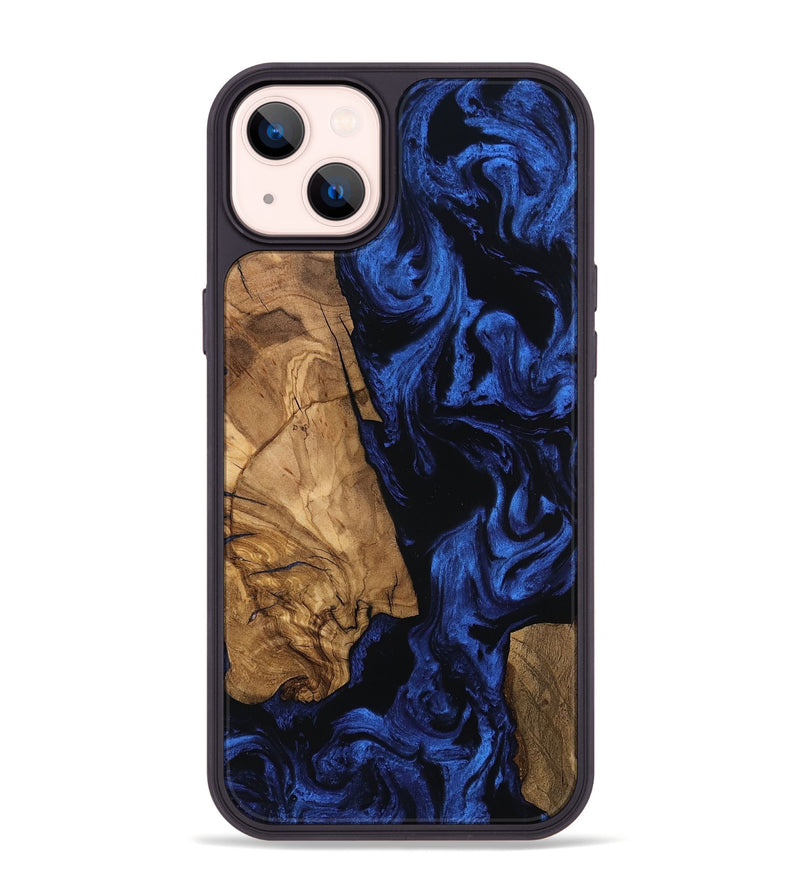 iPhone 14 Plus Wood Phone Case - Aries (Ancient Olive, 801694)